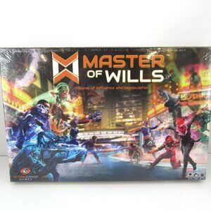 Master of Wills SciFi Board Game Stormcrest Games Limited First Edition 2017 New